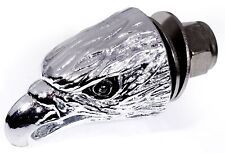 Adlerkopf Kennzeichen Schraube Chrom Eagle Metall Chopper Trike Quad USA Adler 