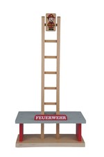 Holzeisenbahn: Feuerwehr mit