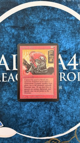 Ironclaw orcs alpha mtg - alpha, magic
