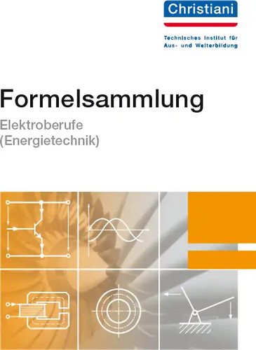 Formelsammlung elektroberufe - formelsammlung,