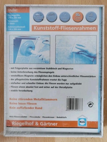 Rug kunststoff fliesenrahmen - rug,