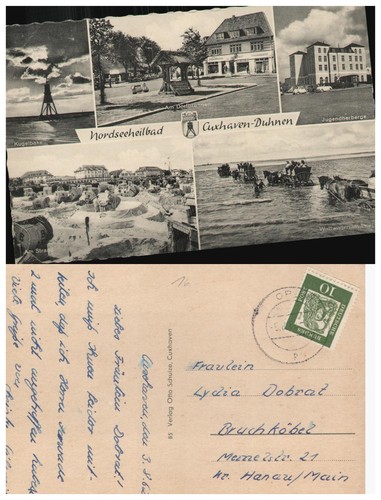 Cuxhaven duhnen 1962 alte - duhnen,