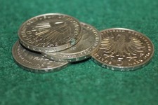 5 DM Konvolut 4 St. Berühmte