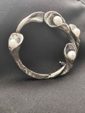 Vintage Brosche 835 Silber