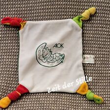 AOK Schmusetuch Kuscheltuch Drache Frosch Schildkröte JOLINCHEN weiß grün 