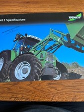 Fendt 412 Tractor Brochure