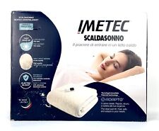 Imetec Scaldasonno Adapto Wärmeunterbett/Bettheizung 150x80cm 100% Merinowolle