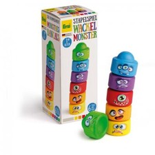 Bausteine Wackelmonster Holz