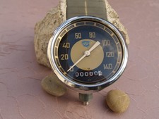 Tachometer,  0 - 140km/h, NSU Consul 350ccm   Schrägabgang, Nachbau, NEU