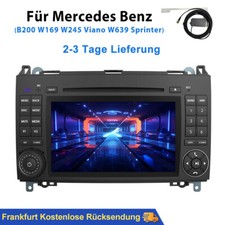 7" Autoradio GPS Navi Für Mercedes Benz A/B Klasse Sprinter Viano Vito W245 W639