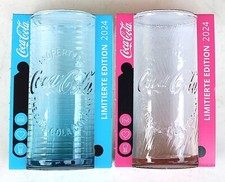 2 x Glas - Türkis + Pink 2024