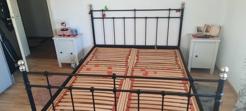Bett 180x200 mit matratze neu - 180x200,