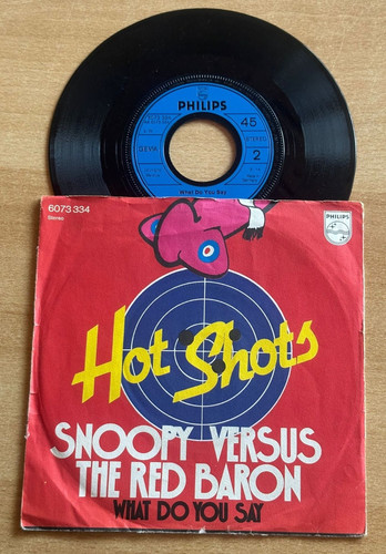 Vinyl single hot shots - hot,