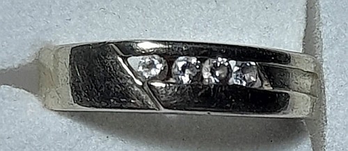 Damenring gold 333 - 333/-, zirkonia
