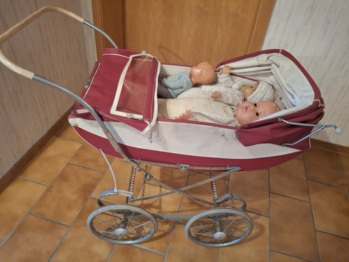 Zekiwa puppenwagen mit puppen - zekiwa,