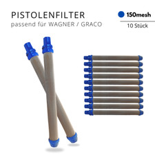 10x Pistolenfilter Filter für