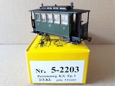 SCHMAL.SPUR.MODELLE - Personenwagen - HOe - Konvolut 84 - ROCO JOUEF Minitrains 