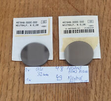 Zeiss microscope grey filters 46 78 48 density 0.06  NEW, unused