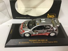 1/43 ixo, Peugeot 206 WRC, #2 Grönholm, 1. Rallye Zypern 2002