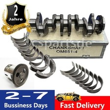 4 KURBELWELLE KIT FÜR MERCEDES OM651 2.2 CDI C220 E220 6510302501 + CR1670SP