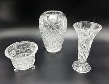 u.a. Echt Bleikristall Vase