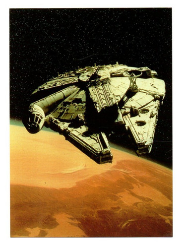 Postkarte star wars - wars, ungelaufen