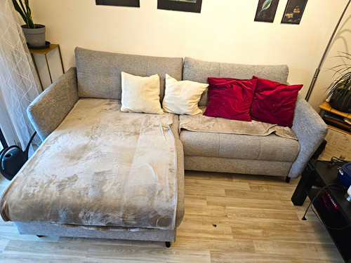 Ecksofa grau sitzer tlg - ecksofa,