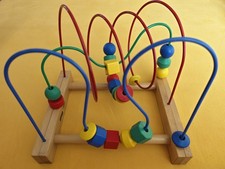 Motorikschleife Holzspielzeug