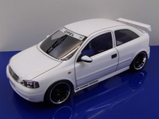 OPEL ASTRA G CC 3 TÜRER LEXANKAROSSERIE 1:10 UNLACKIERT INKL. DECALBOGEN # 10330