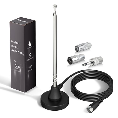 Dab ukw radioantenne - dab+,