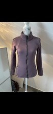 Pikeur polartec fleecejacke Sibel purple grey Strass 32