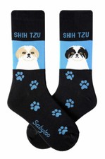 Shih Tzu Crew Socken Unisex