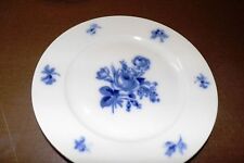 Heinrich Porzellan blaue Rose echt Kobalt Kuchenteller