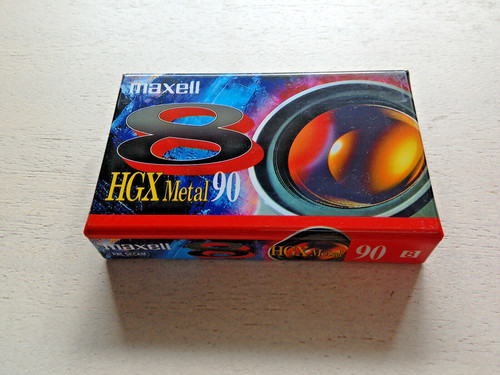 Maxell video hgx metal - maxell,
