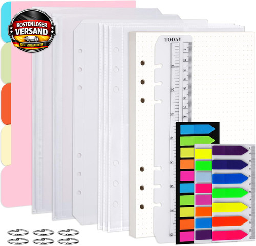 Nachfüllpapier set für - a5,