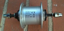 LED Naben Dynamo Shimano Nexus 6V 1,5W Typ DH-C3000-1N 36-Loch ohne Anschluss...