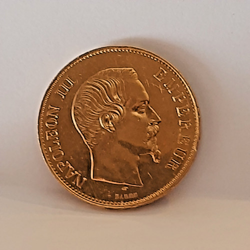 100 francs gold 1857 - gold,,