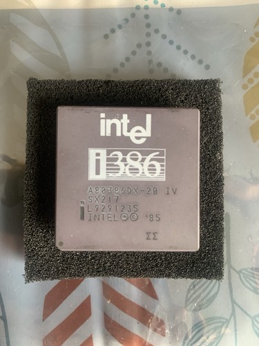 Intel 80386 cpu - 80386,