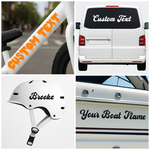 Individueller text vinyl - individueller,