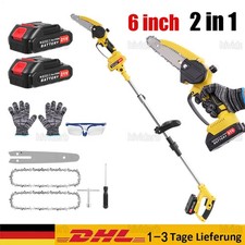 Akku Kettensäge Hochentaster Teleskop Astsäge Astkettensäge 2 Akku Für Makita