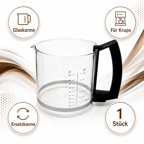 Krups glaskanne 623057 - glaskanne, ms-623057