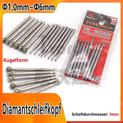 1mm 6mm diamant - diamant, fräser
