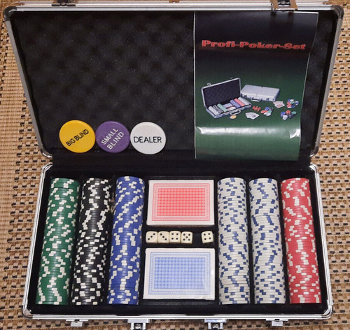 Profi poker set - profi-poker-set, komplett