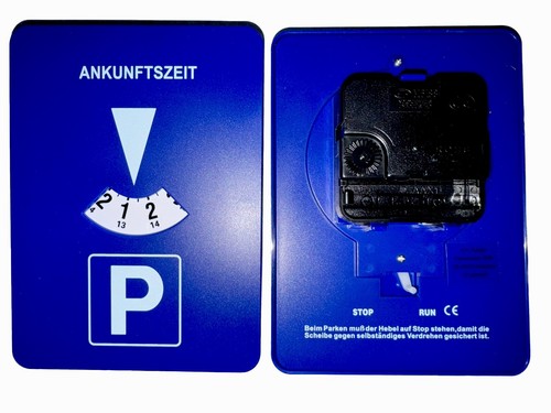 Parkscheibe mit uhrwerk - parkscheibe,