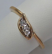 Brilliant Ring aus 585 Gold