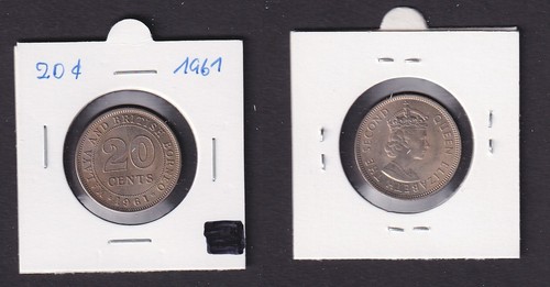 Cents münze malaya and - 20,