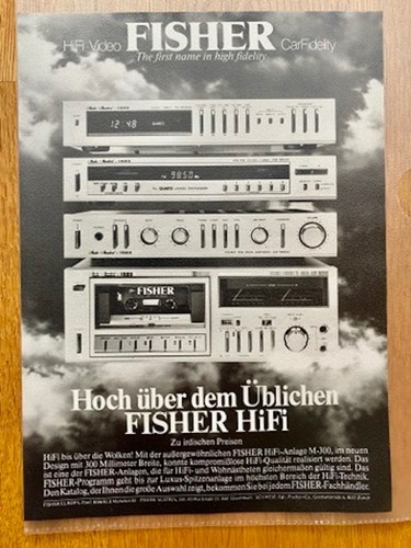 Fisher hifi stereoanlage - hifi,