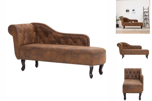 Chaiselongue braun - chaiselongue,