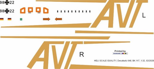 Decal 648 117 bundeswehr - 117,
