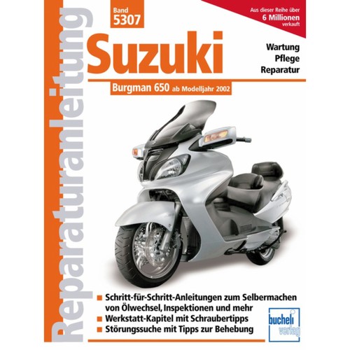 Suzuki burgman 650 typ k4 - 650, k3,